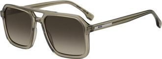 HUGO BOSS 1894/S 09Q(Ha) Zonnebril - Heren - Zonnebrillen - Bruin - 56 MM - Accessoires