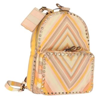Valentino Pre-owned Backpacks, female, Multicolor, Size: ONE SIZE Pre-owned Nylon Backpack