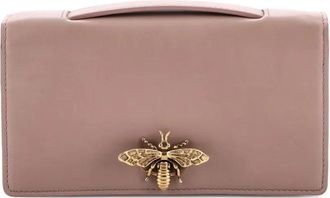 Dior Bee Leather clutch bag - Beige