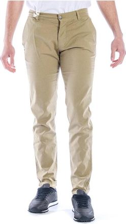 Daniele Alessandrini Jeans - Heren - Chinos - Beige - W32 - Katoen - Broeken