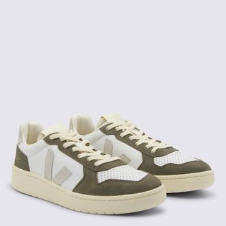 Veja Color-Block Leather Sneaker - Multicolor