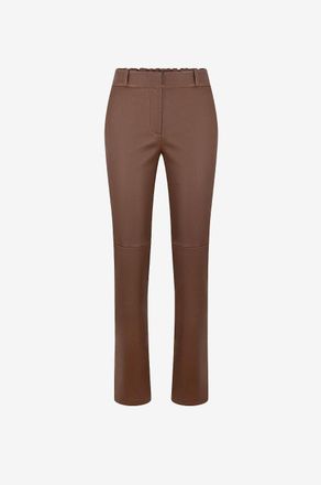 Arma Slim-Fit-Hose aus Stretch-Nappaleder Jenna
