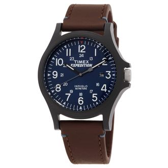 Timex Acadia Quartz Blue Dial Mens Watch TWF3C8180