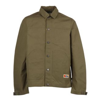 Fj&auml;llr&auml;ven Vardag Jacket - Heren - Zomerjassen - Groen - M - Katoen - Jassen