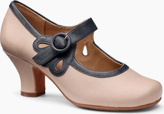 Hotter Womens Broadway Womens Court Shoes - Tan - Size: 6.5