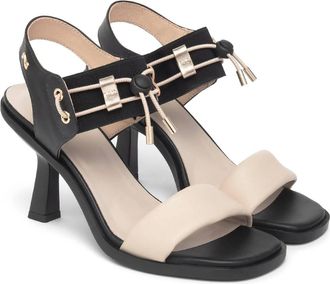 Nero Giardini Womens Utility Heel In Nero/ivory