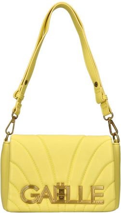 Ga&euml;lle Paris Gaelle Paris Bags.. - Dames - Schoudertassen - Geel - ONE Size - Leer - Tassen