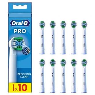 Braun Cabezal De Recambio Braun Para Cepillo Braun Oral-b Pro Precision Clean/ Pack 10 Uds