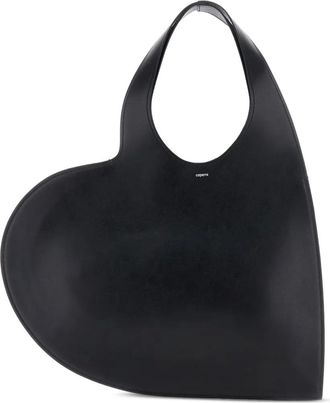 Coperni Schoudertas met uitgesneden hart - Zwart