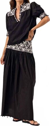 Sundays Gwen Skirt In Black/white