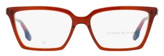 Victoria Beckham VB2653 Flared Rectangular Acetate Eyeglasses - Red