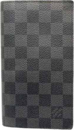 Louis Vuitton Pre-owned Wallets, male, Black, Size: ONE SIZE Pre-owned Vintage Canvas Coin Case