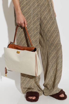 Balenciaga Rodeo Medium Bag, Womens, Cream
