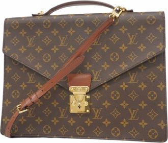 Louis Vuitton Brown Briefcase (Pre-Owned)
