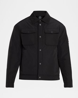 Moose Knuckles Men & apos;s Jacques Bunny Shirt Jacket