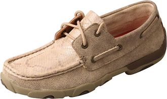 Twisted X Boots Womens Driving Moccasin In Dusty Tan