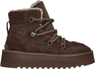 Pinko Pinko, Schoenen, Dames, Bruin, 37 EU, Su&egrave;de, Su&egrave;de veterlaarsjes