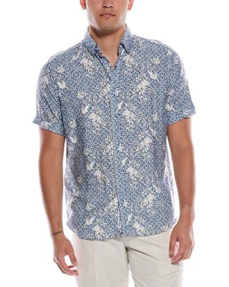 Robert Graham Olin Tailored Fit Woven Shirt