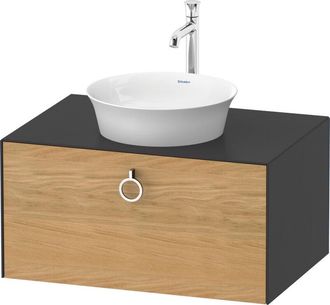 Duravit Duravit - Tulip Blanco, Mueble De Pared, Ancho 800 X Fondo 550mm