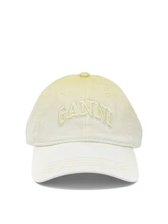 Ganni Baseballkappe mit Logo
