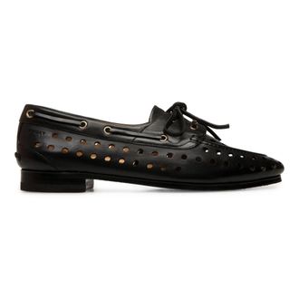 Bally Parcy Fo - Dames - Bootschoenen - Zwart - 37 1/2 EU - Leer - Schoenen