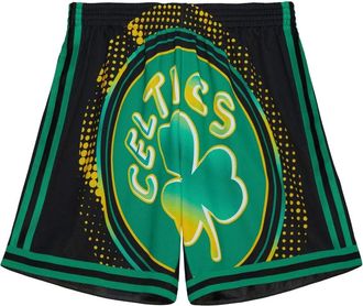 Mitchell & Ness Shorts Boston Celtics Big Face 5.0 - Nero