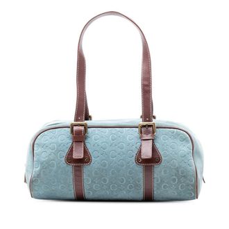 Celine Pre-owned Celine C Macadam Suede Shoulder Bag Ladies CE00/14