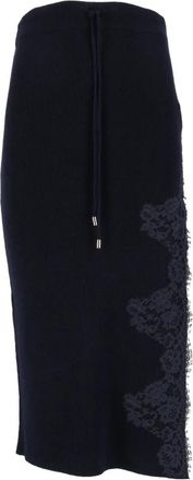 Ermanno Scervino Midi Skirts - Dames - Midirokken - Blauw - XS - Rokken