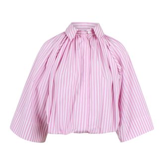 Patou Dames, Blouses & Shirts, Roze, Maat: 2XS