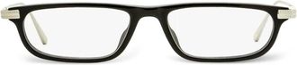 Omega OM5012 glasses - unisex - Metal/Acetate - One Size - Black