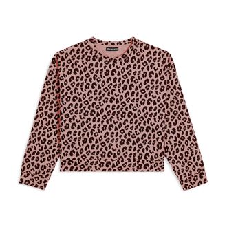 Freddy Felpa donna leopardata girocollo