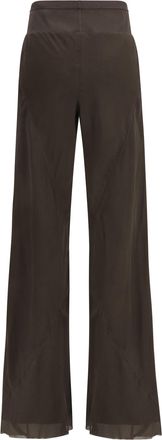 Rick Owens Womens Bias Pants With A Bias-Cut Dark Dust Outer: Silk; Inner: Cupro Trousers