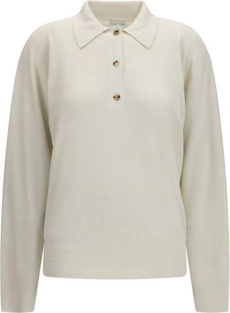 Calvin Klein Beige Silk Womens Sweatshirt