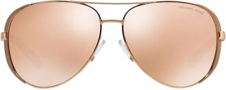 Michael Kors Zonnebrillen - Dames - Zonnebrillen - Geel - 59 MM - Accessoires