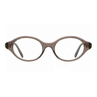 Loewe Slim Oval Eyeglasses - female - Loewe - Glasses - Brown - ONE SIZE - Accessories