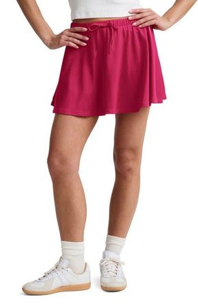 Beyond Yoga Sport Active Drawcord Miniskirt in Berry Red at Nordstrom, Size X-Large