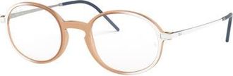 Ray-Ban 52mm Oval optical glasses in Pink at Nordstrom