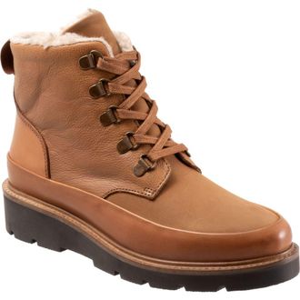 Softwalk Whitney Faux Shearling Lined Boot in Luggage at Nordstrom Rack, Size 10.5