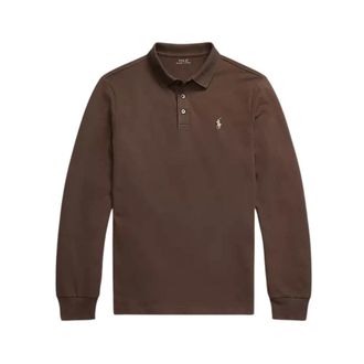 Polo Ralph Lauren Hombre, Camisetas, Marr&oacute;n, Talla: L