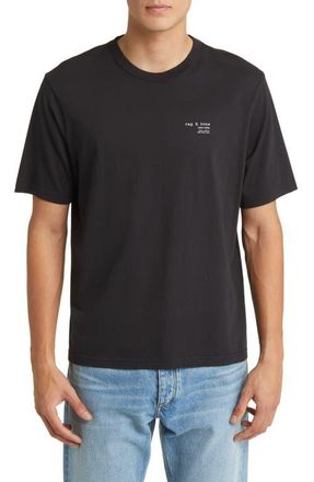 Rag & Bone Logo T-Shirt in Black at Nordstrom, Size Small