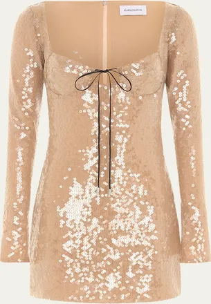 16Arlington Franca Sequined Mini Dress
