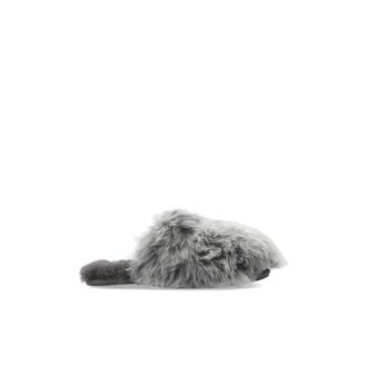 UGG W Scuffette Chalet - Dames - Pantoffels - Grijs - 37 EU - Leer - Schoenen