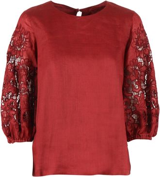 Max Mara Top Canottiera In Tes. Ordine