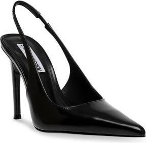 Steve Madden Reyes Pointed Toe Slingback Sandal in Black Box at Nordstrom Rack, Size 8.5