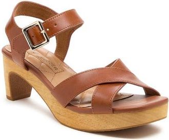 Kelsi Dagger Riv Crossover Strap Sandal in Auburn at Nordstrom, Size 5.5