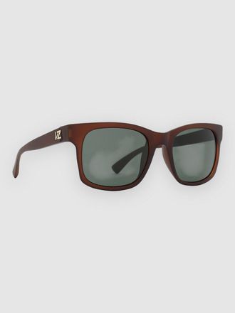 Vonzipper Bayou Brown Satin Sonnenbrille vint grn