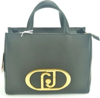 Liu Jo Strakke Zwarte Handtas - Dames - Handtassen - Zwart - ONE Size - Leer - Tassen