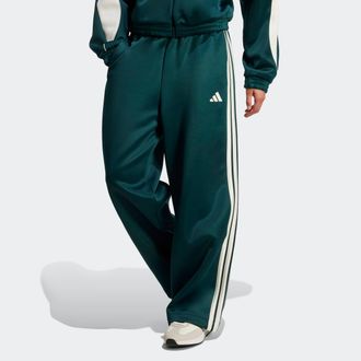 adidas Sporthose ADIDAS SPORTSWEAR STADIUM 3-STREIFEN, Damen, Gr. XL, N-Gr, weiss (aurora ivy, sanftes wei&szlig;), Obermaterial: 67% Polyester, 33% Baumwolle, Hos