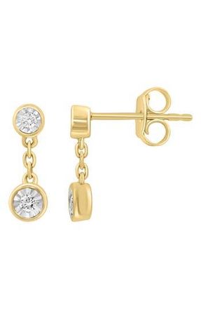 Effy Lab-Grown Diamond Drop Earrings in 14K Gold/Diamond at Nordstrom Rack