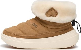 Flower Mountain Fami Mid - Dames - Winterlaarzen - Bruin - 35 EU - Wol - Schoenen